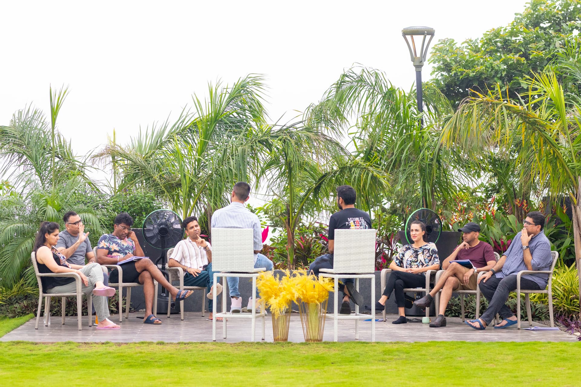 Outdoor founder session